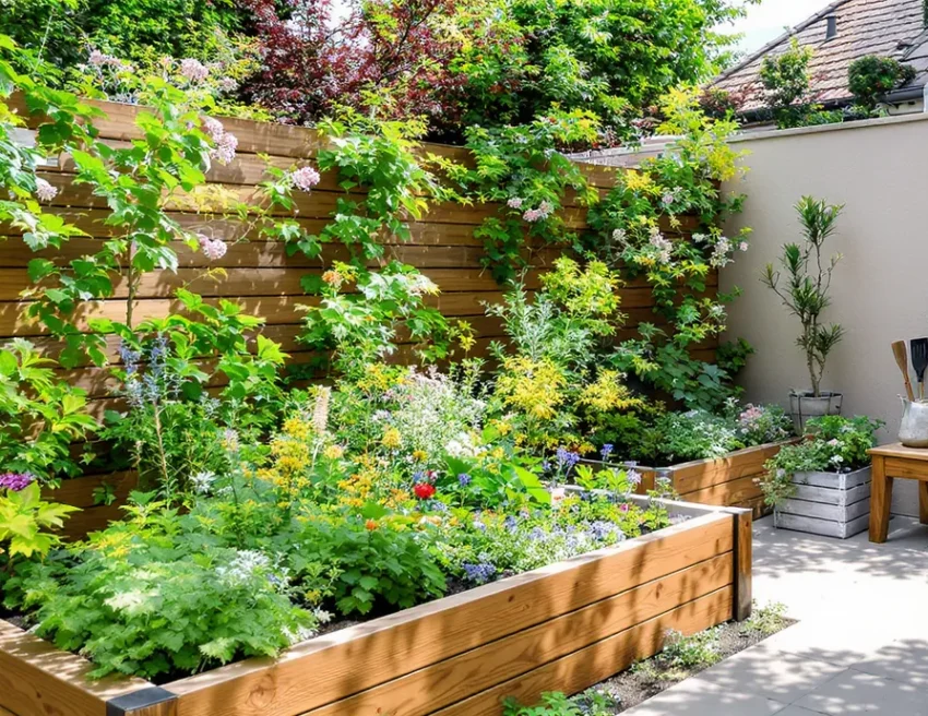 Comment créer un jardin moderne et écologique en mode DIY ? 7 Jardin moderne écologique en DIY avec plantes et matériaux naturels