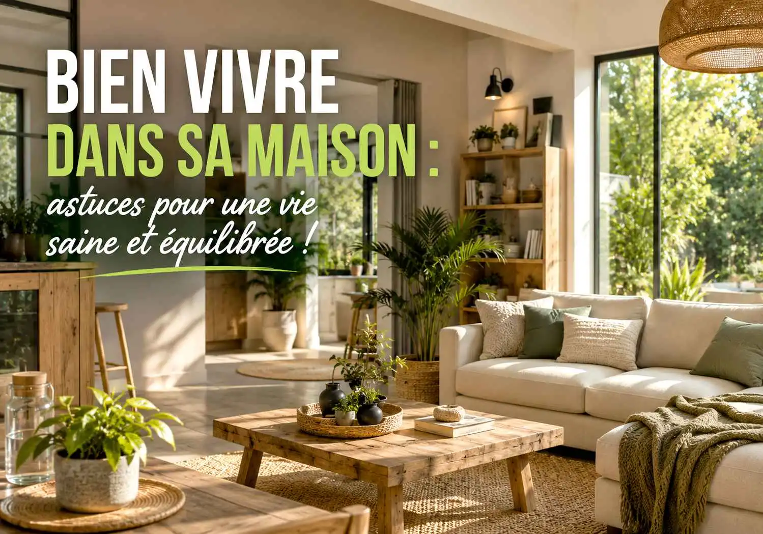 bien vivre maison astuces saines
