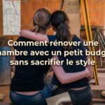 Image de couverture stylisée avec titre pour l’article Comment rénover une chambre avec un petit budget sans sacrifier le st…
