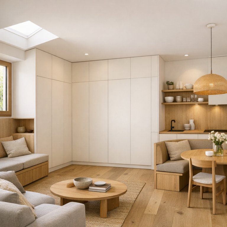 Comment créer des rangements invisibles dans une petite maison ?