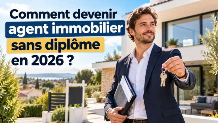 Comment devenir agent immobilier sans diplôme en 2026 ?
