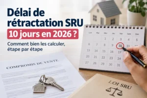 Délai de rétractation SRU : comment calculer les 10 jours en 2026 ?