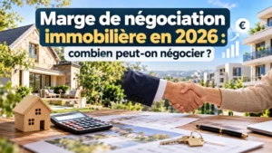 Marge de négociation immobilière en 2026 : combien peut-on négocier ?