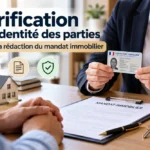 Vérification de l’identité des parties lors de la rédaction du mandat immobilier