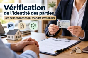 Vérification de l’identité des parties lors de la rédaction du mandat immobilier